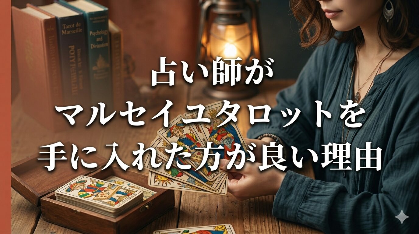 占い師がマルセイユタロットを手に入れた方が良い理由